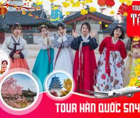 Tour Du lịch Hàn Quốc 5 Ngày 4 Đêm Tết Dương Lịch 2024