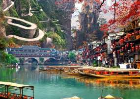 Tour Du Lịch Trương Gia Giới - Vũ Lăng Nguyên - Phượng Hoàng Cổ Trấn 6 Ngày 5 Đêm