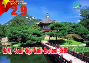 Du Lịch Hàn Quốc 6 Ngày 5 Đêm Lễ 2/9/2023 (Bay OZ)