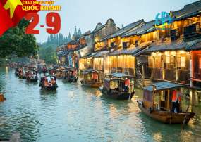 Tour Thượng Hải - Hàng Châu - Ô Trấn 5 Ngày 4 Đêm 2/9/2023(Hàng không: Cathay Pacific)