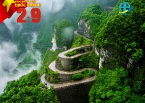 Tour Du Lịch Trương Gia Giới 6 Ngày 5 Đêm Lễ 2/9/2023